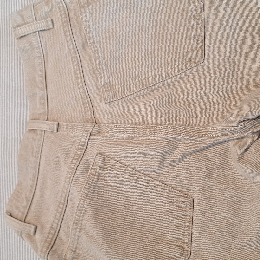 LL Bean Original Fit/Relaxed Jeans Size 4 Tan - Picture 6 of 6